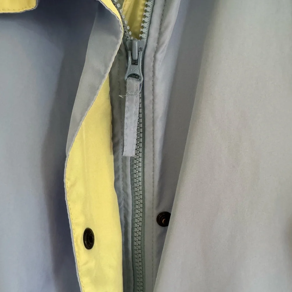 Eddie Bauer Colorblock Windbreaker - Periwinkle and Soft Yellow - Picture 5 of 16